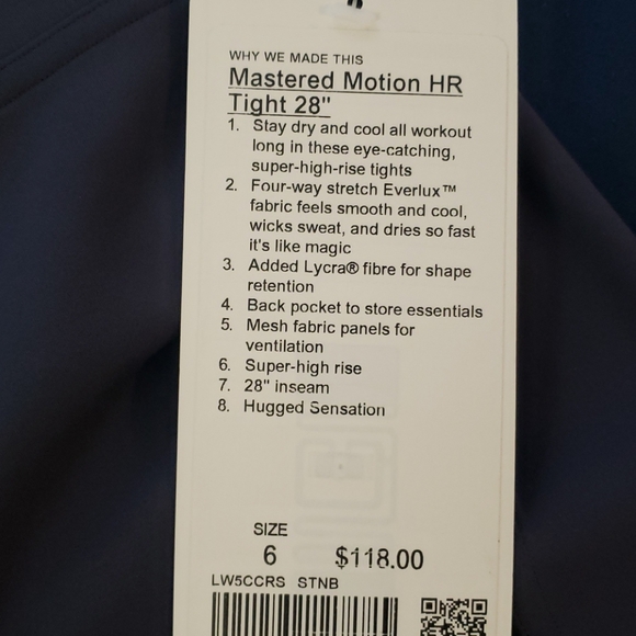 Master motion HR tight 28" - Picture 2 of 5